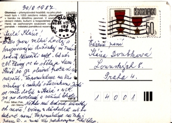 Olomouc 1987 95 001 ●